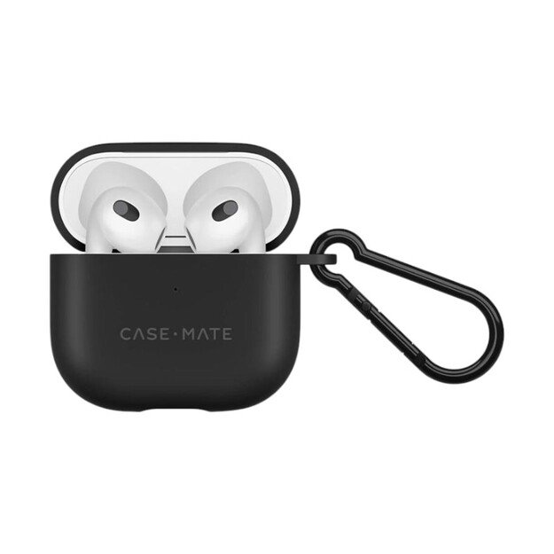 „Case-Mate Tough Case“ – „AirPods 4“ dėklas (juodas)