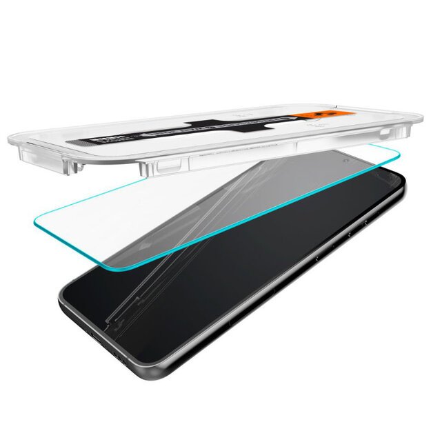 Spigen Glas.TR EZ Fit 2-Pack - Grūdintas stiklas, skirtas Samsung Galaxy S23+ 2 vnt. (Skaidrus)