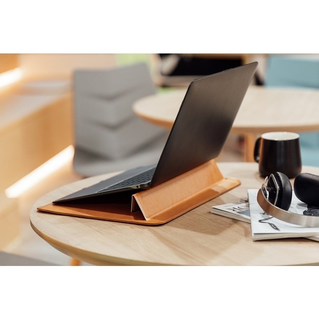 Moshi Muse 13 3-in-1 plonas dėklas, skirtas MacBook Pro 13 / MacBook Air 13 (karamelės ruda)