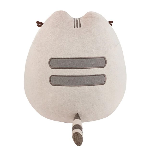 Pusheen - pliušinis talismanas su širdele 24 cm 5