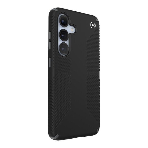 Speck Presidio2 Grip – dėklas, skirtas Samsung Galaxy S25 / S24 (juodas / šiferio pilkas / baltas) 11