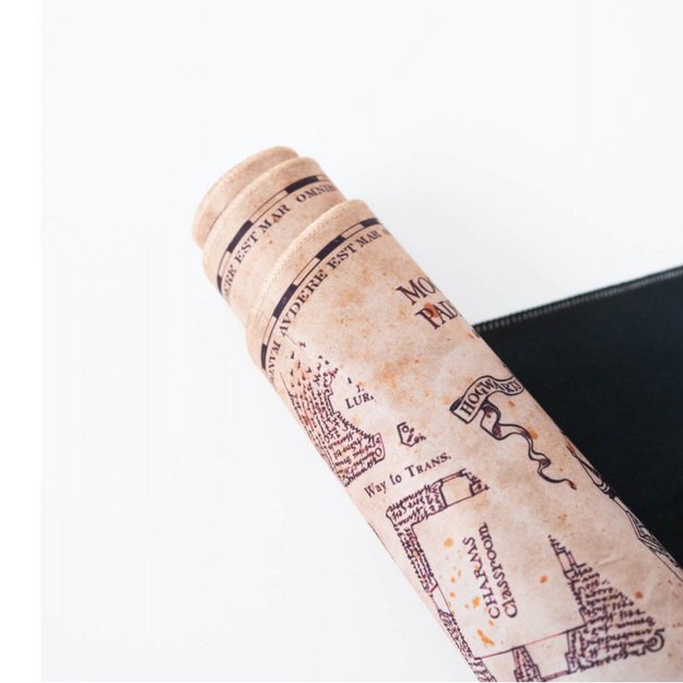 Haris Poteris – žaidimų/stalo kilimėlis XXL Huncwot žemėlapis (80 x 35 cm) 4