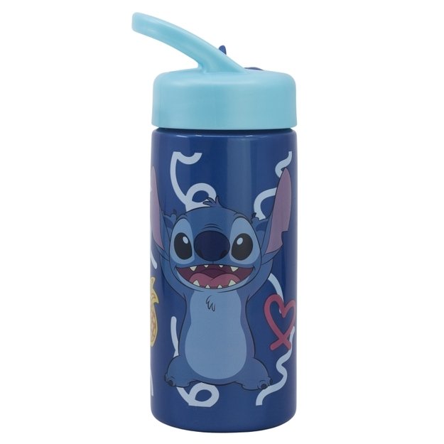 Disney Stitch - vandens butelis su rankena iš Palms Collection 410 ml