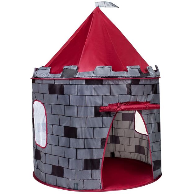 Vaikų palapinė „Castle Baby Mix“ pilka (pažeista pakuotė)