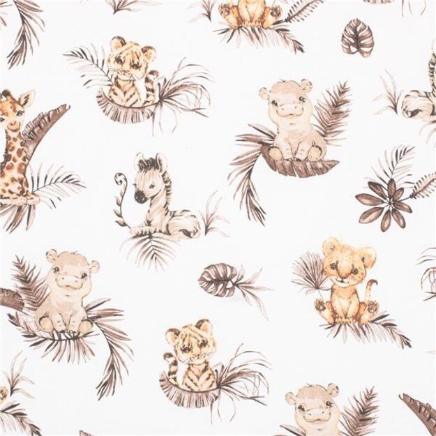 Medvilninė lovytė medvilnė New Baby Safari 120x60 cm 1