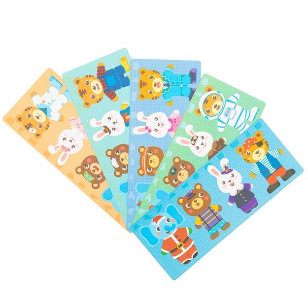 Animal Puzzle Box Montessori Baby Mix