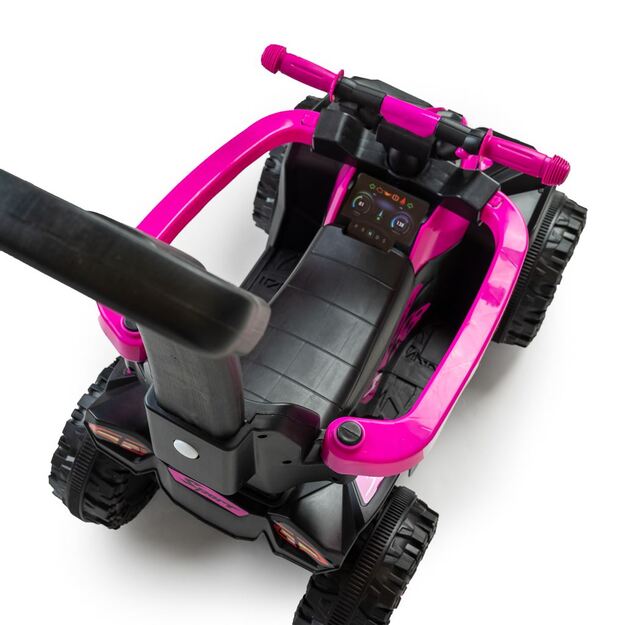 Baby Mix Mega Baby Bike su kreipiančia juosta raudona (pažeista pakuotė)