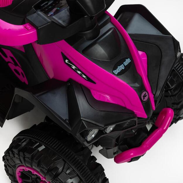 Baby Mix Mega Baby Bike su kreipiančia juosta raudona (pažeista pakuotė)