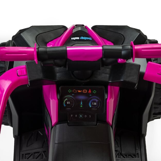 Baby Mix Mega Baby Bike su kreipiančia juosta raudona (pažeista pakuotė)