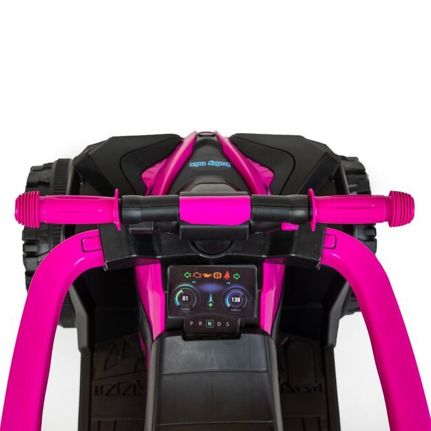 Baby Mix Mega Baby Bike su kreipiančia juosta raudona (pažeista pakuotė)