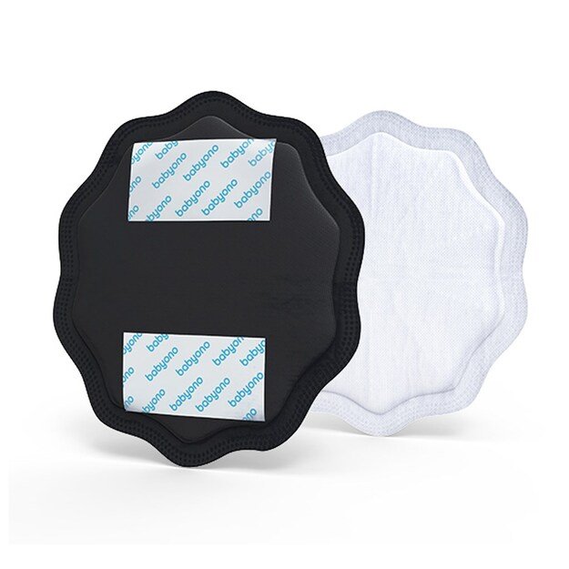 Krūtinės įklotai Baby Ono, juodi, 24 vnt.