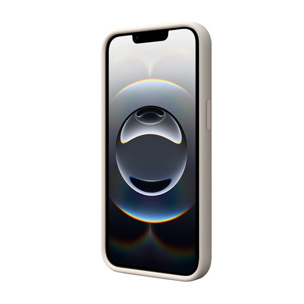 Crong Color Cover Magnetic – dėklas, skirtas iPhone 16e MagSafe (akmens smėlio spalvos)