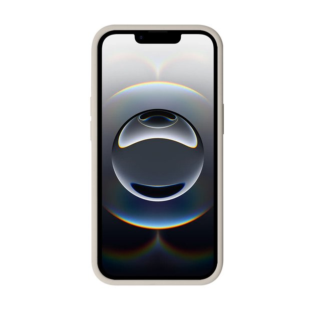 Crong Color Cover Magnetic – dėklas, skirtas iPhone 16e MagSafe (akmens smėlio spalvos)