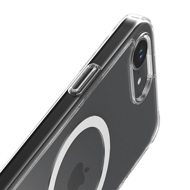 Crong Clear MAG dangtelis – iPhone 16e MagSafe dėklas (skaidrus) 15