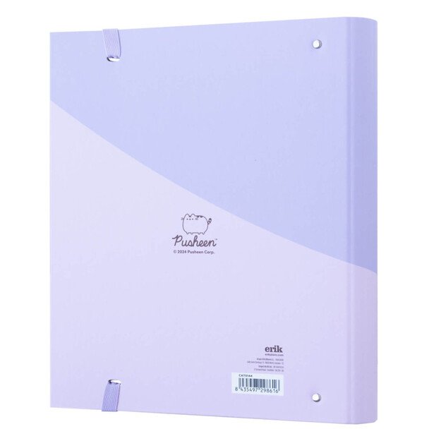 Pusheen - A4 segtuvas iš Moments Collection (4 žiedai, elastinė juosta) 2