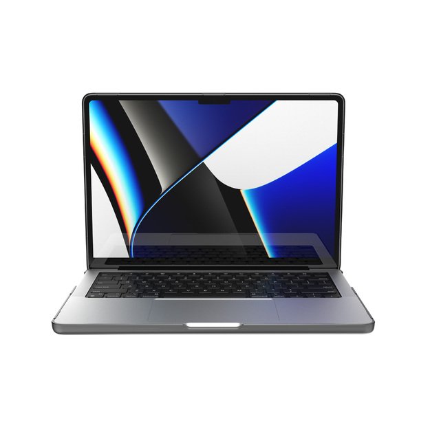 Speck SmartShell – dėklas MacBook Pro 14 (M4/M3/M2/M1/2024-2021) (juodas oniksas)