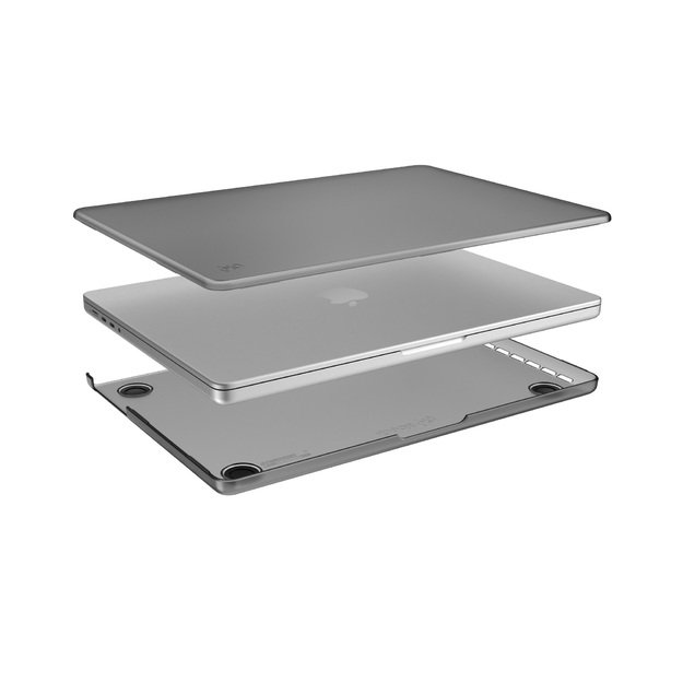 Speck SmartShell – dėklas MacBook Pro 14 (M4/M3/M2/M1/2024-2021) (juodas oniksas) 2