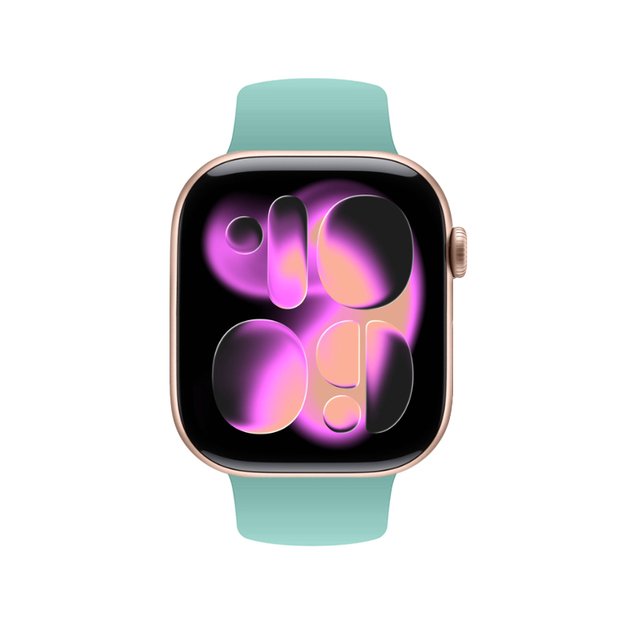 Crong Liquid – Apple Watch 38/40/41/42mm (citrinos) dirželis 23