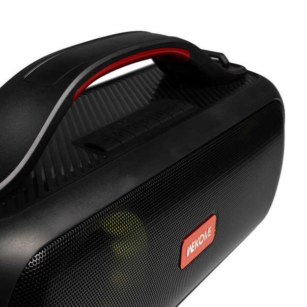 WEKOME D38 Yinla serija – V5.0 30W RGB LED nešiojamasis belaidis Bluetooth garsiakalbis (juodas) 18