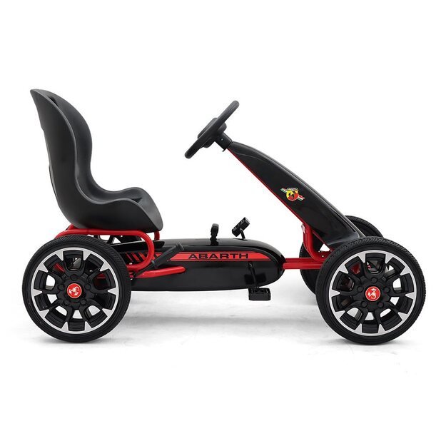 Kids Go-kart Milly Mally Abarth black