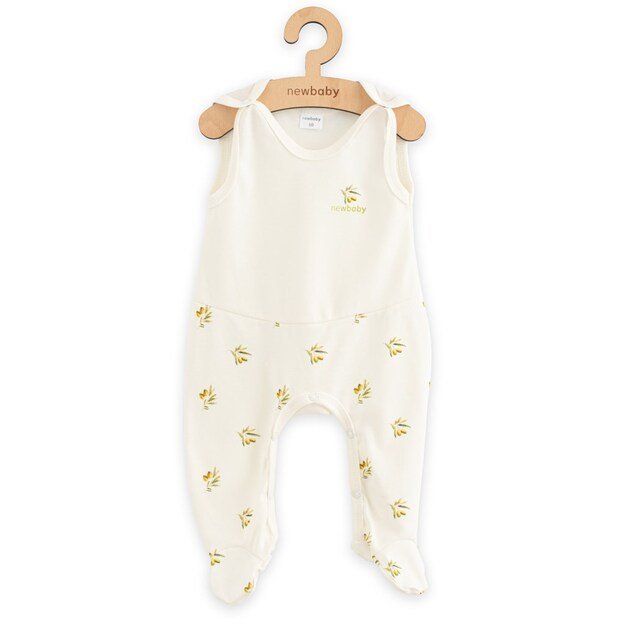 Kūdikio romperiukas iš ekologiškos medvilnės New Baby Olives, 56 (0-3 mėn.)