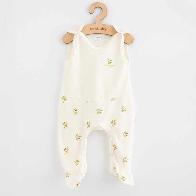 Kūdikio romperiukas iš ekologiškos medvilnės New Baby Olives, 56 (0-3 mėn.)
