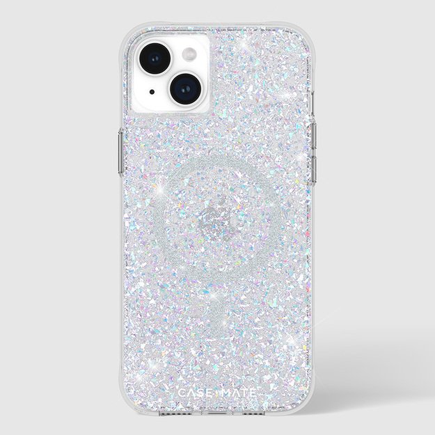„Case-Mate Twinkle MagSafe“ – „iPhone 15 Plus“ dėklas (diskotekos spalvos)
