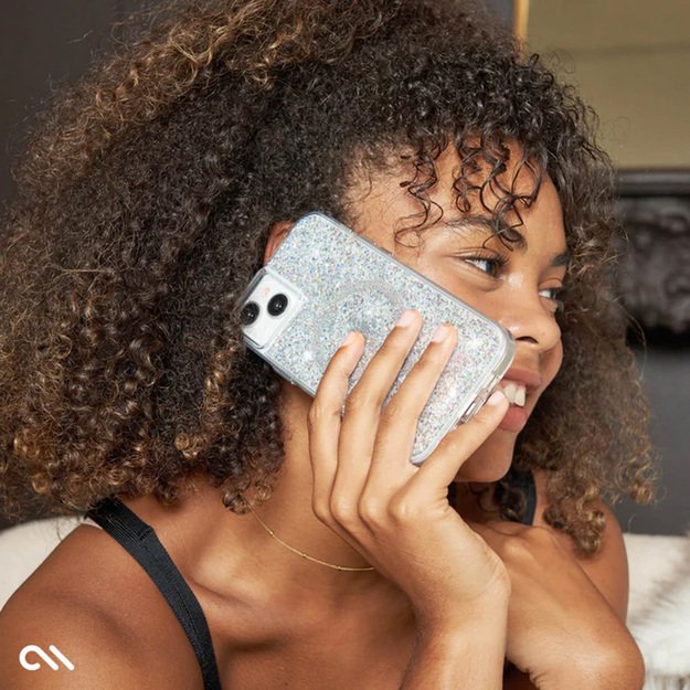 „Case-Mate Twinkle MagSafe“ – „iPhone 15 Plus“ dėklas (diskotekos spalvos)
