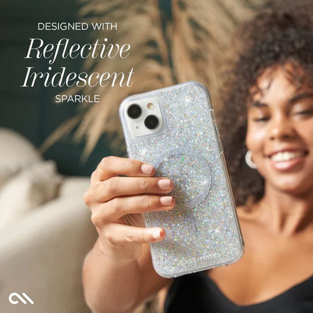 „Case-Mate Twinkle MagSafe“ – „iPhone 15 Plus“ dėklas (diskotekos spalvos) 10