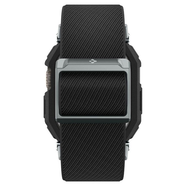 „Spigen Lite Fit Pro“ – dėklas su dirželiu, skirtas „Apple Watch Ultra 1/2“ (49 mm) (matinis juodas)
