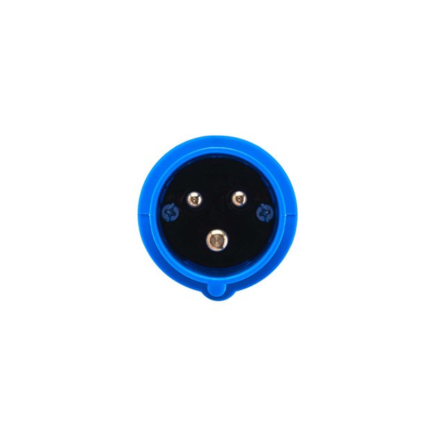 „Green Cell“ – maitinimo adapteris, mėlynas CEE 16A 230V 3P į raudoną CEE 16A 400V 5P