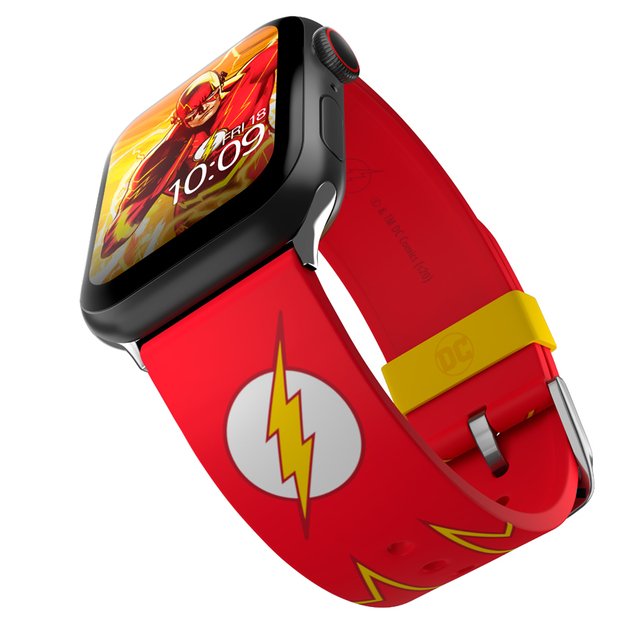 DC Comics – apyrankė, skirta Apple Watch 38/40/41/42/44/45/49 mm (Flash Tactical)