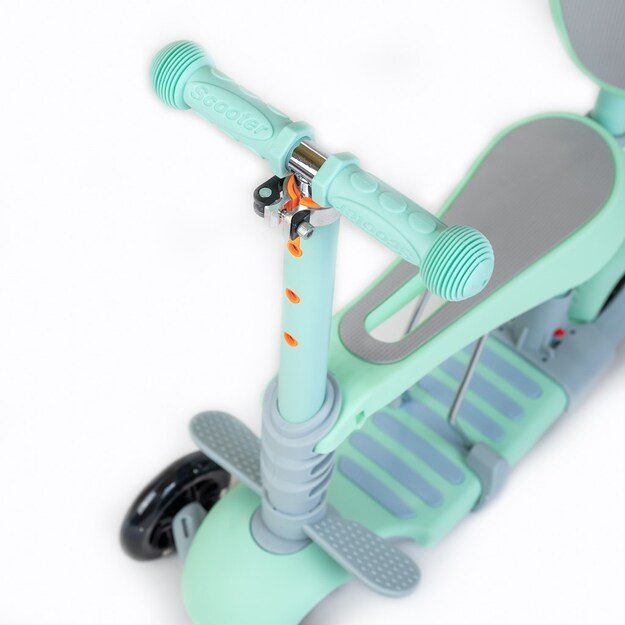 Vaikiškas triratis paspirtukas 3in1 Baby Mix Multi blue 2