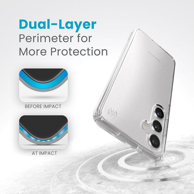 „Speck Presidio Perfect-Clear“ – dėklas, skirtas „Samsung Galaxy S24+“ (skaidrus/skaidrus) 17