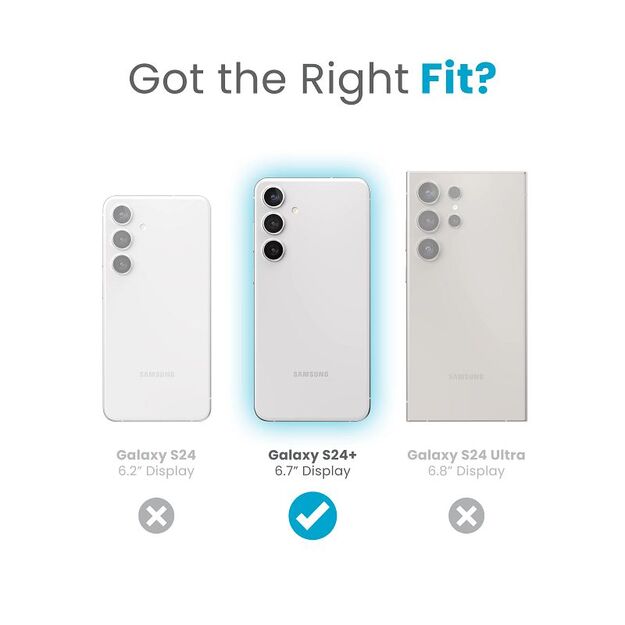 „Speck Presidio Perfect-Clear“ – dėklas, skirtas „Samsung Galaxy S24+“ (skaidrus/skaidrus) 20