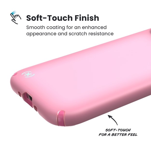 „Speck Presidio Lux MagSafe“ – „iPhone 17 Air“ dėklas (ibis rožinis / tamsiai ibis / „Canon“ žalias) 3