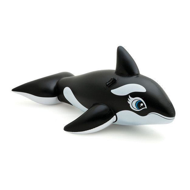 the inflatable jumping orca, 193x119 cm