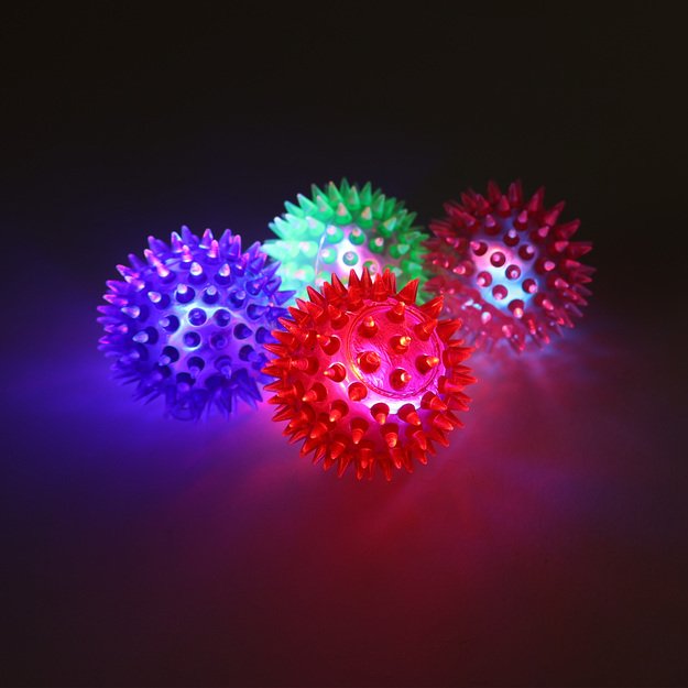 dygliuotas kamuoliukas su šviesa, 5,5 cm 4