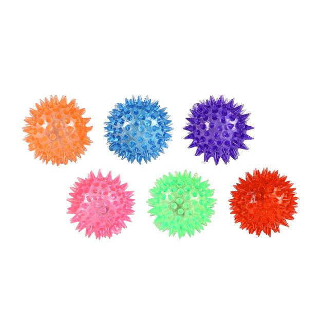 dygliuotas kamuoliukas su šviesa, 5,5 cm 3