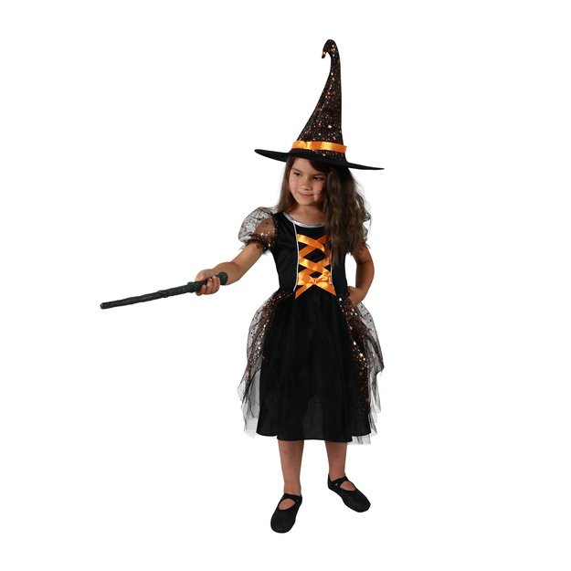 Vaikiškas kostiumas - žvaigždės ragana (S) 3