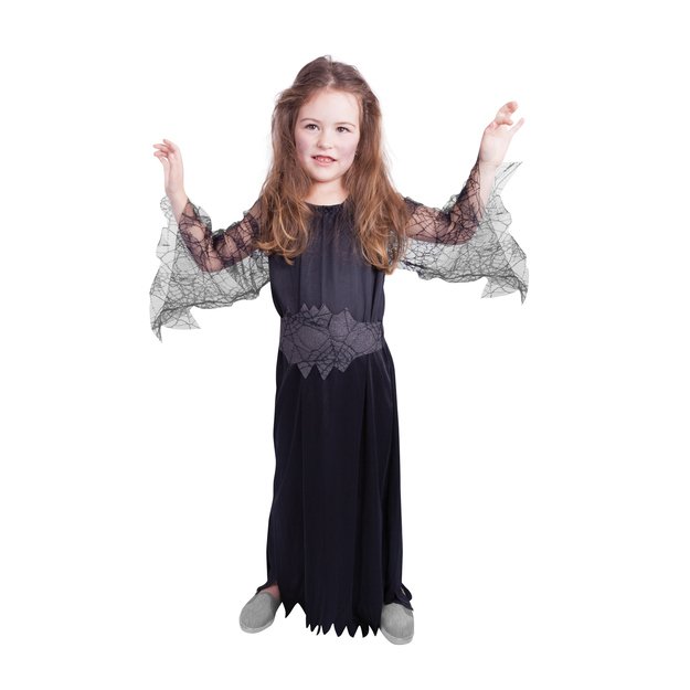 Vaikiškas kostiumas - juodoji ragana (S) 1