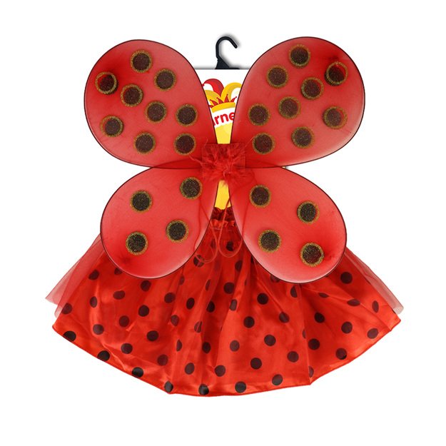 Vaikų kostiumas – boružėlė su sparnais 2