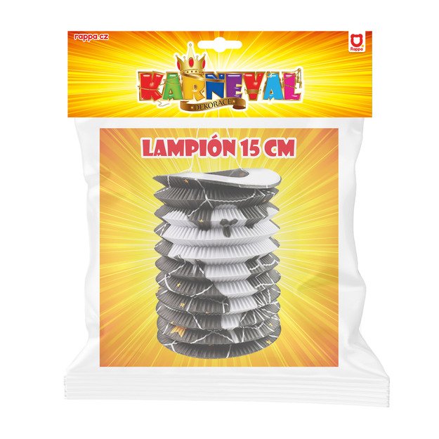 Lantern Halloween ghost 15 cm 2