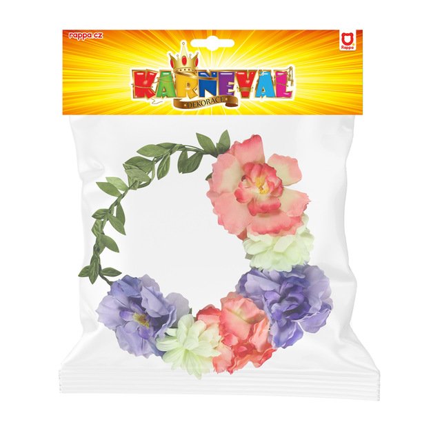 Flower wreath headband for adults 2