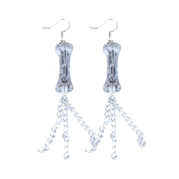 Witch / Halloween bone earrings