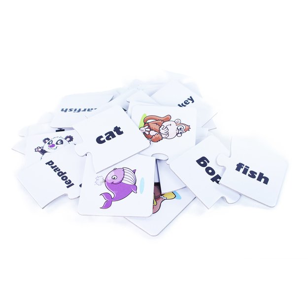 Dėlionės gyvūnai 30 detalių 2