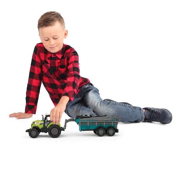 Tractor with sound, light, water tank 3