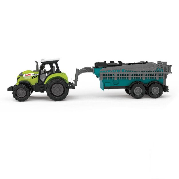 Tractor with sound, light, water tank 2