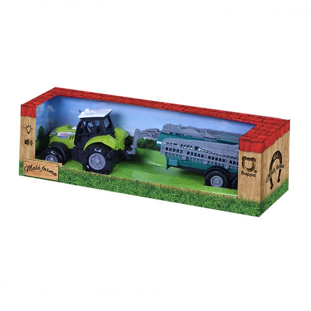 Tractor with sound, light, water tank 1
