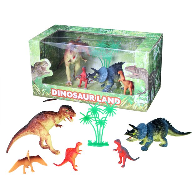 Dinosaurs 5-13 cm in a box 3